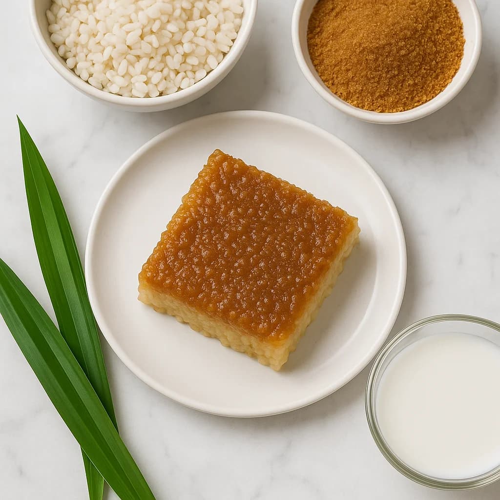 Low Sugar Biko Recipe: Filipino Sticky Rice Cake with Coconut Caramel