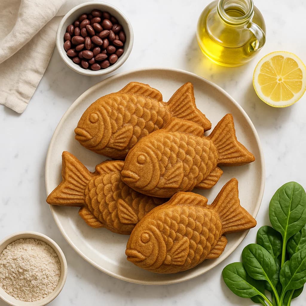 Bungeo-ppang Homemade Fish Pancake Without Deep Frying (Healthy Whole Grain Version)