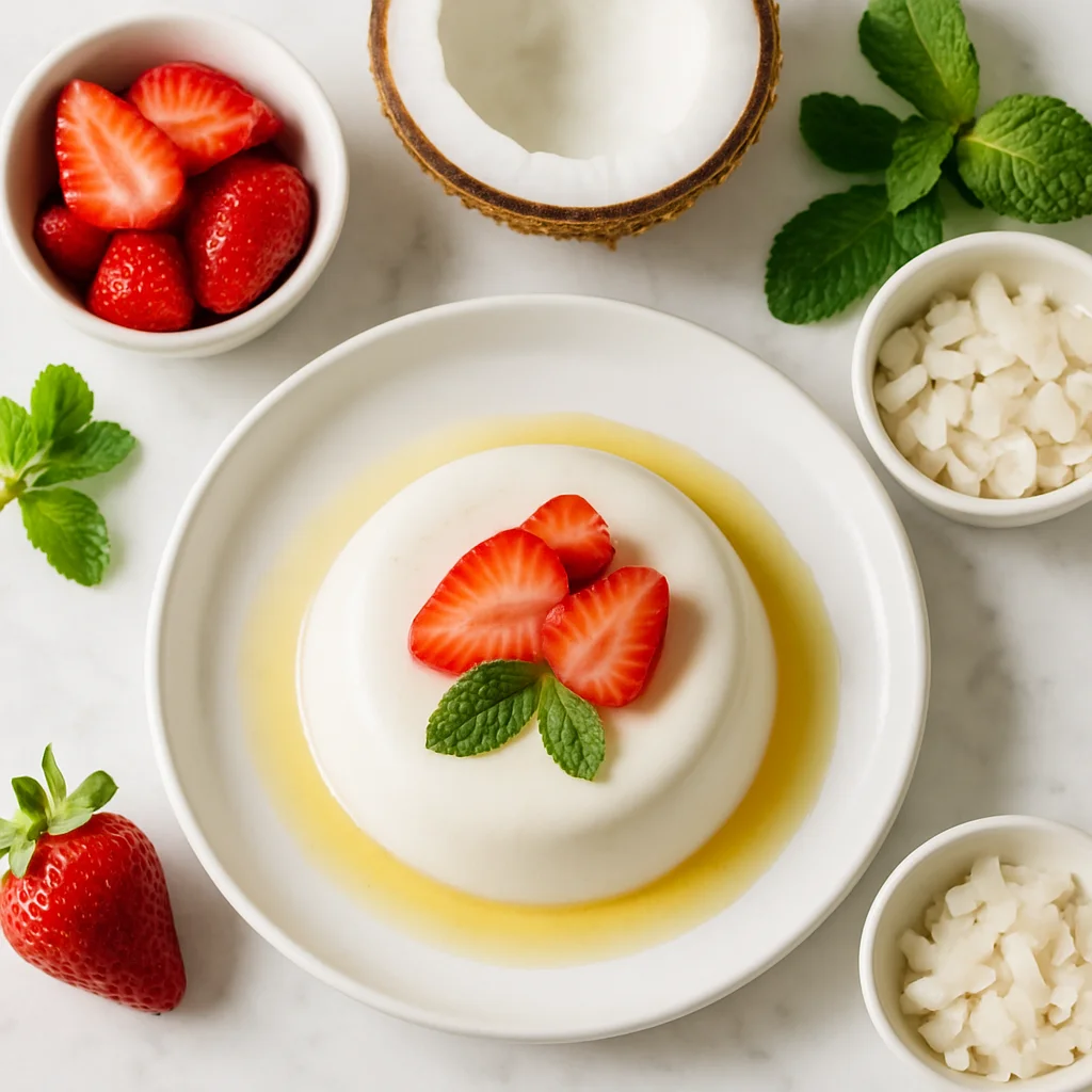 Dairy-Free Coconut Milk Panna Cotta