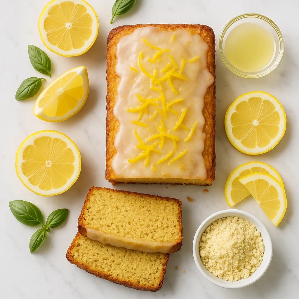 Gluten Free Lemon Drizzle Cake with Almond Flour (Light & Zesty)