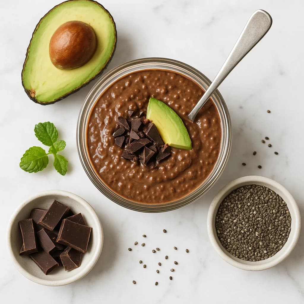 Healthy Chocolate Chia Pudding No Sugar (Rich, Creamy and Guilt-Free)