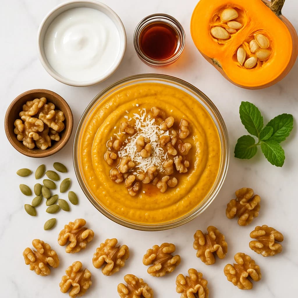 Healthy Pumpkin Pudding Vegan Recipe with Coconut Milk and Maple