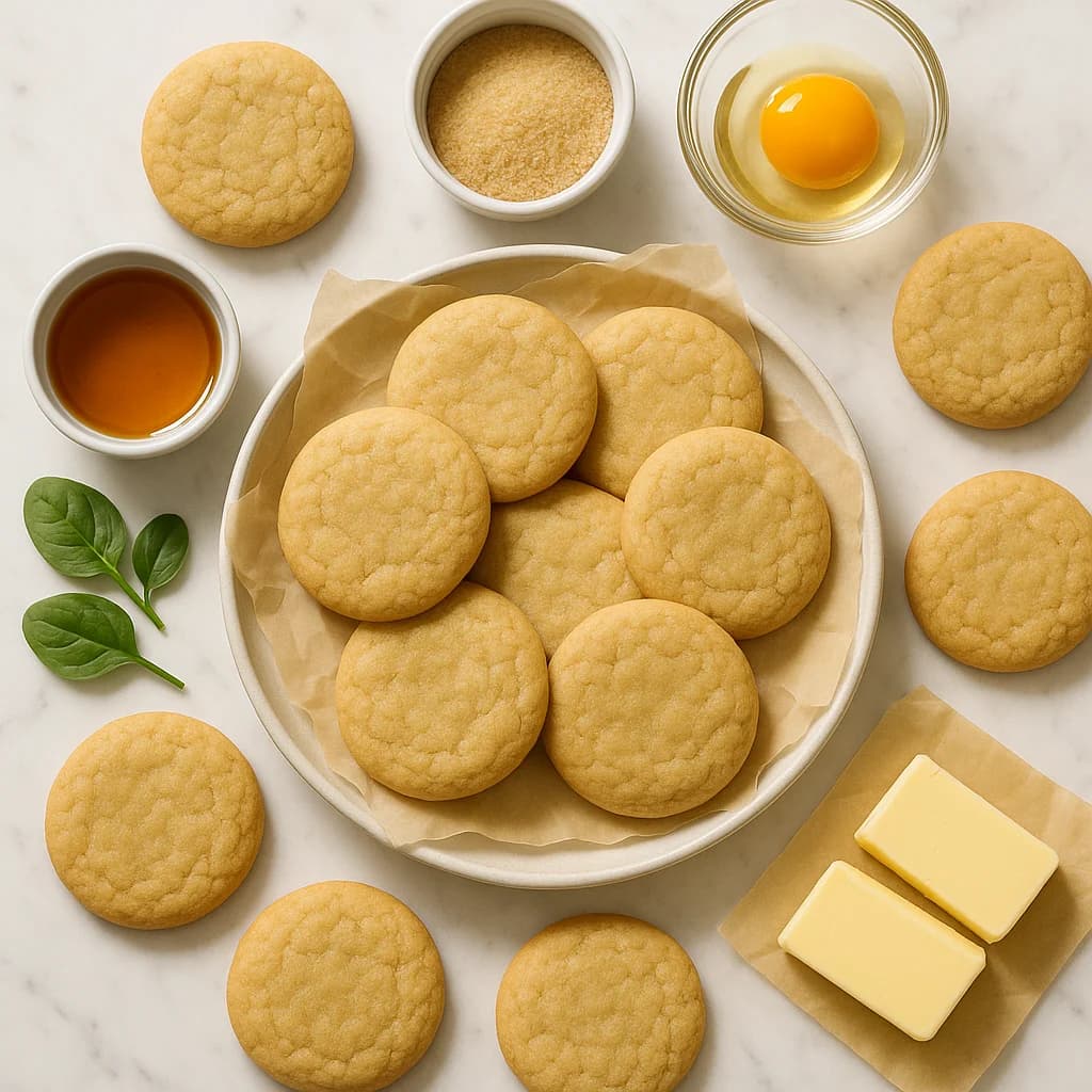 Healthy Sugar Cookies Refined Sugar Free (Soft and Buttery)