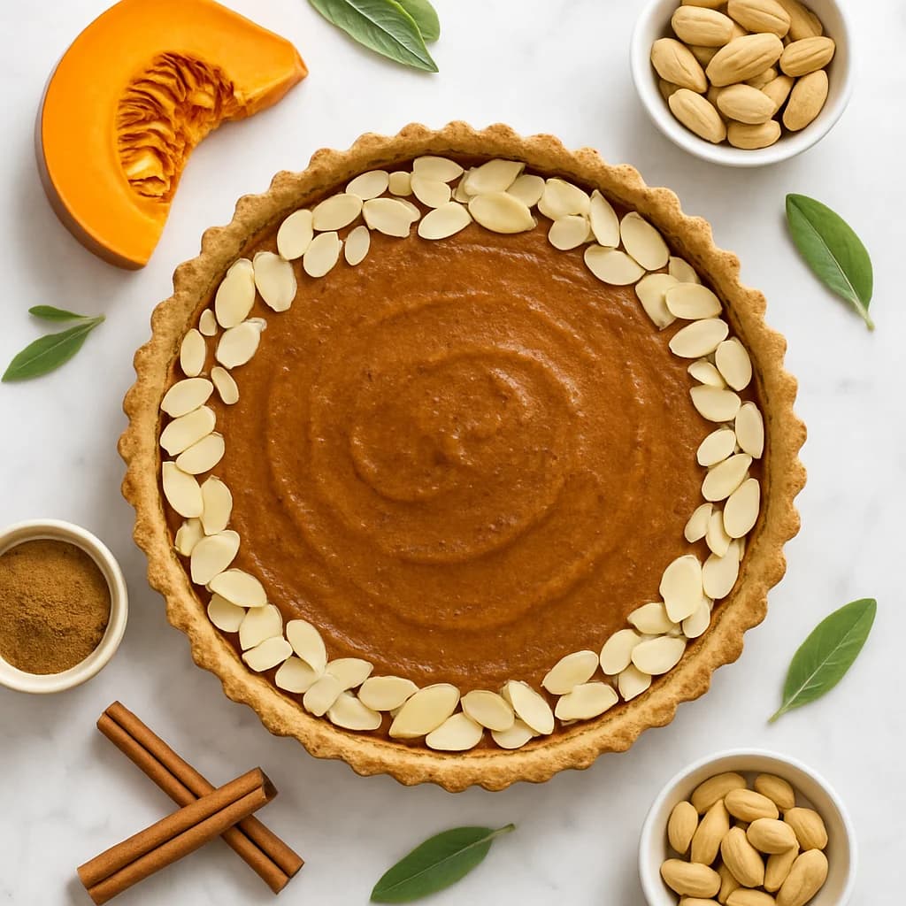 Spiced Pumpkin and Almond Flour Tart: One of the Best Healthy Thanksgiving Desserts