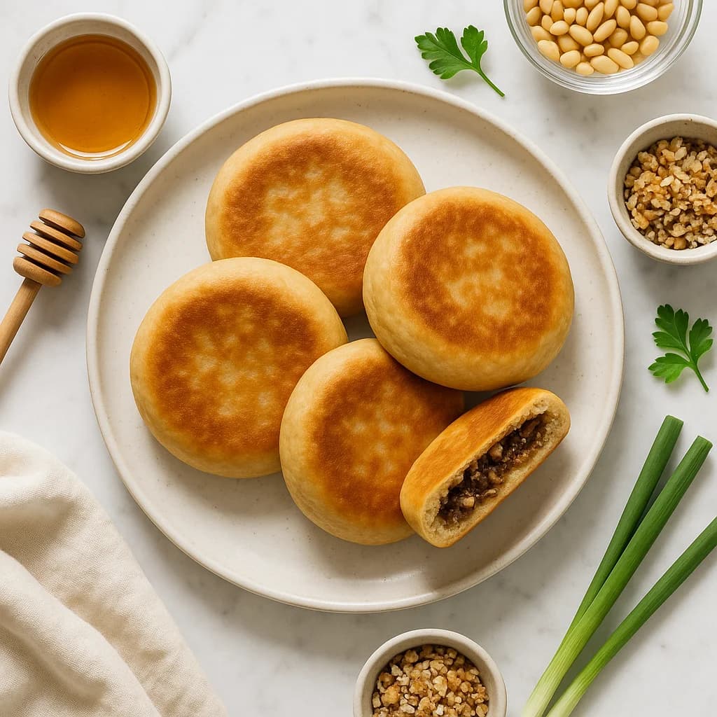 Hotteok Recipe Baked Not Fried: Healthy Korean Sweet Pancakes