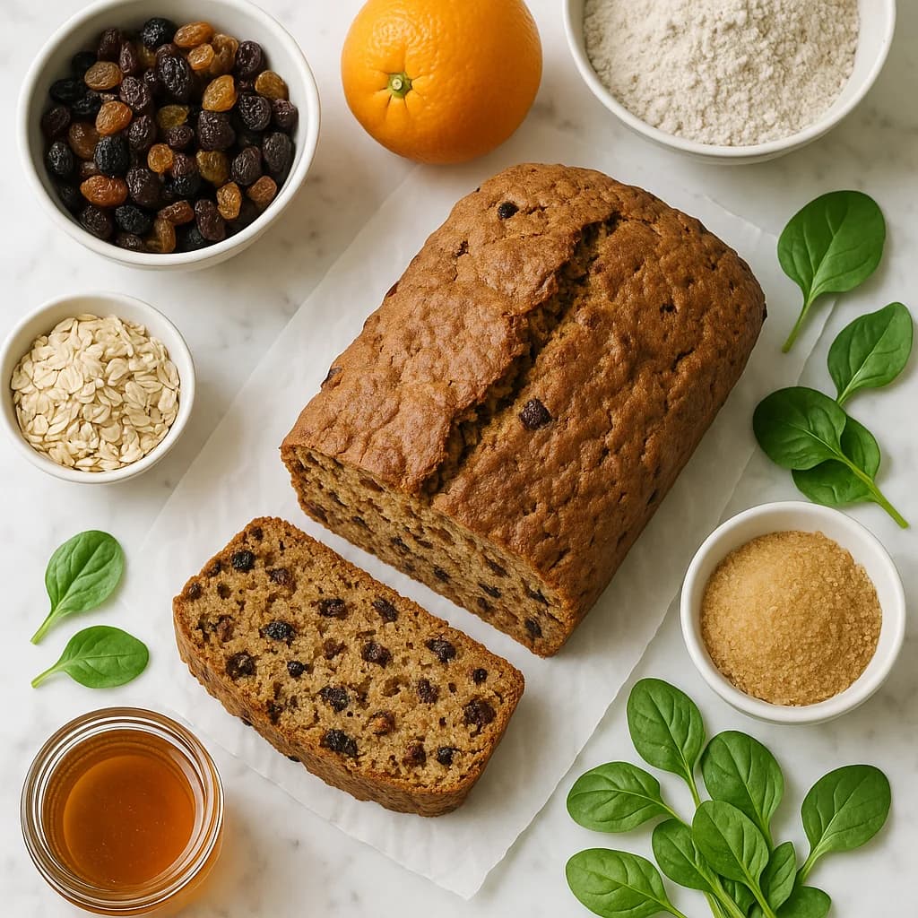 Healthy Irish Barmbrack Traditional Recipe with Wholemeal Flour and Less Sugar