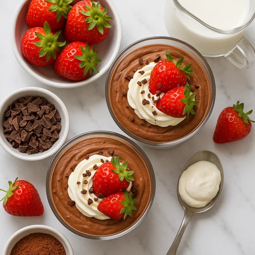 Keto Chocolate Mousse with Heavy Cream (5 Ingredients, 10 Minutes)