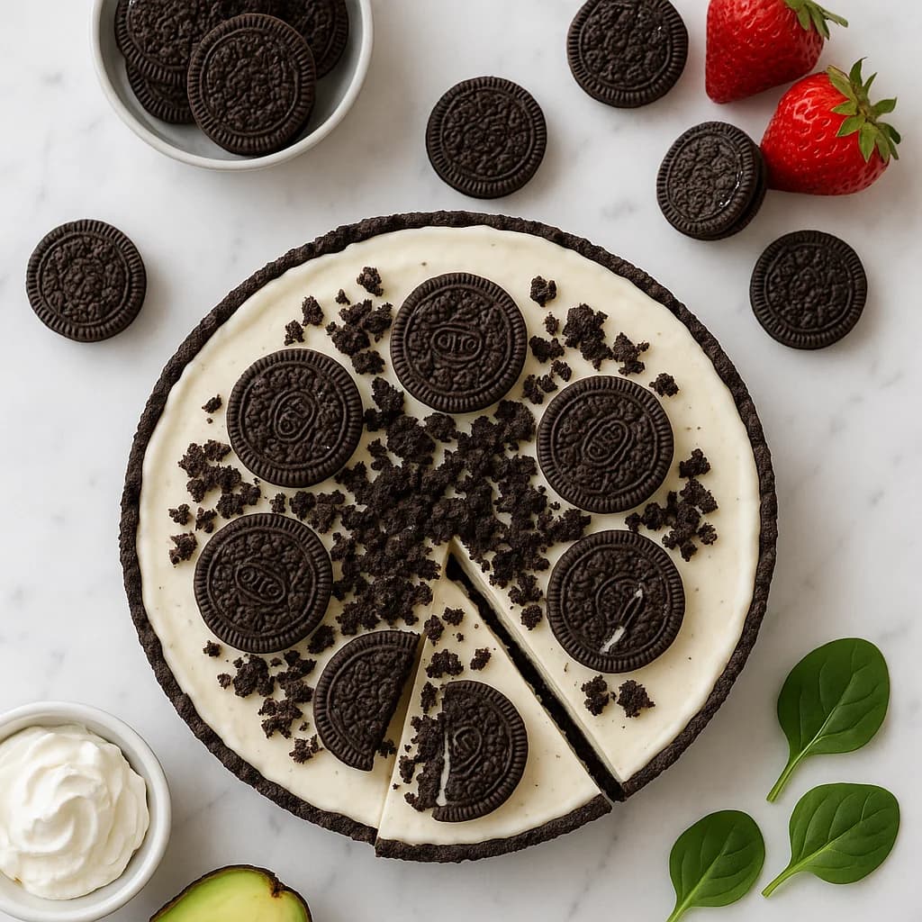 Keto No Bake Oreo Cheesecake (Healthy & Low Carb)