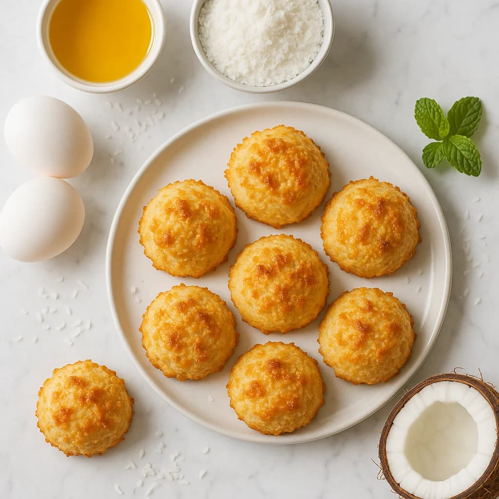 Low Carb Coconut Macaroons Sugar Free (Chewy, Golden and Guilt-Free)