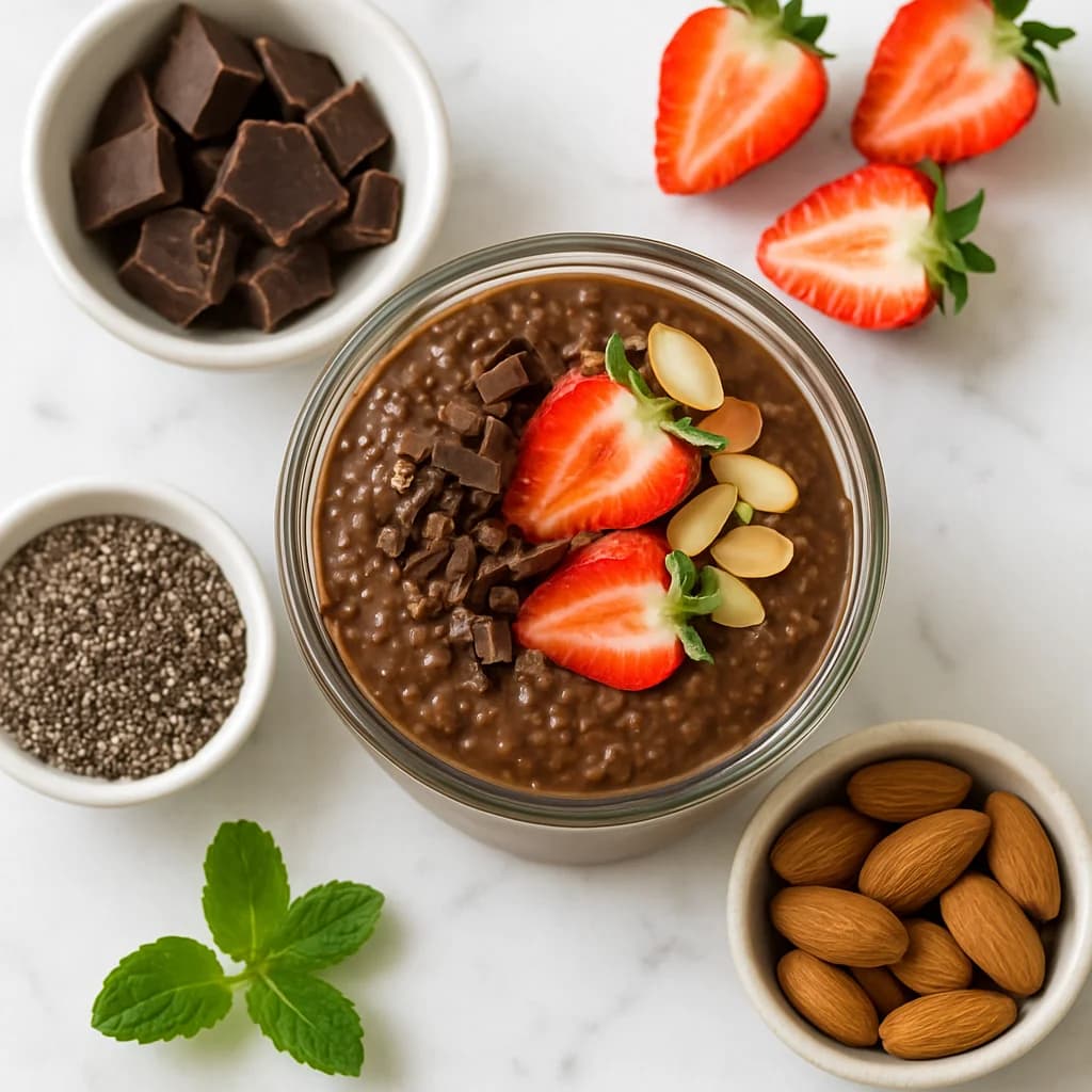 Vegan Chocolate Chia Pudding
