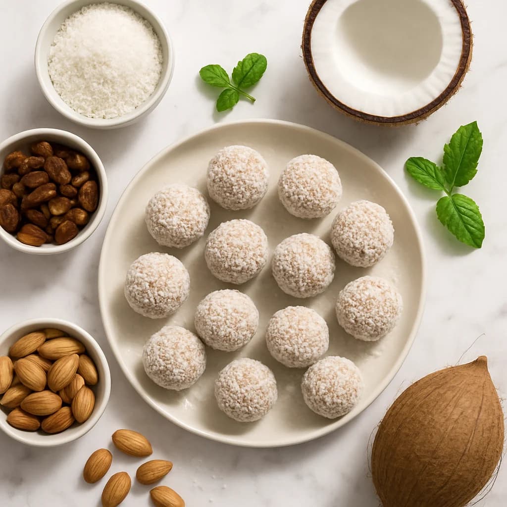 Vegan Coconut Bliss Balls