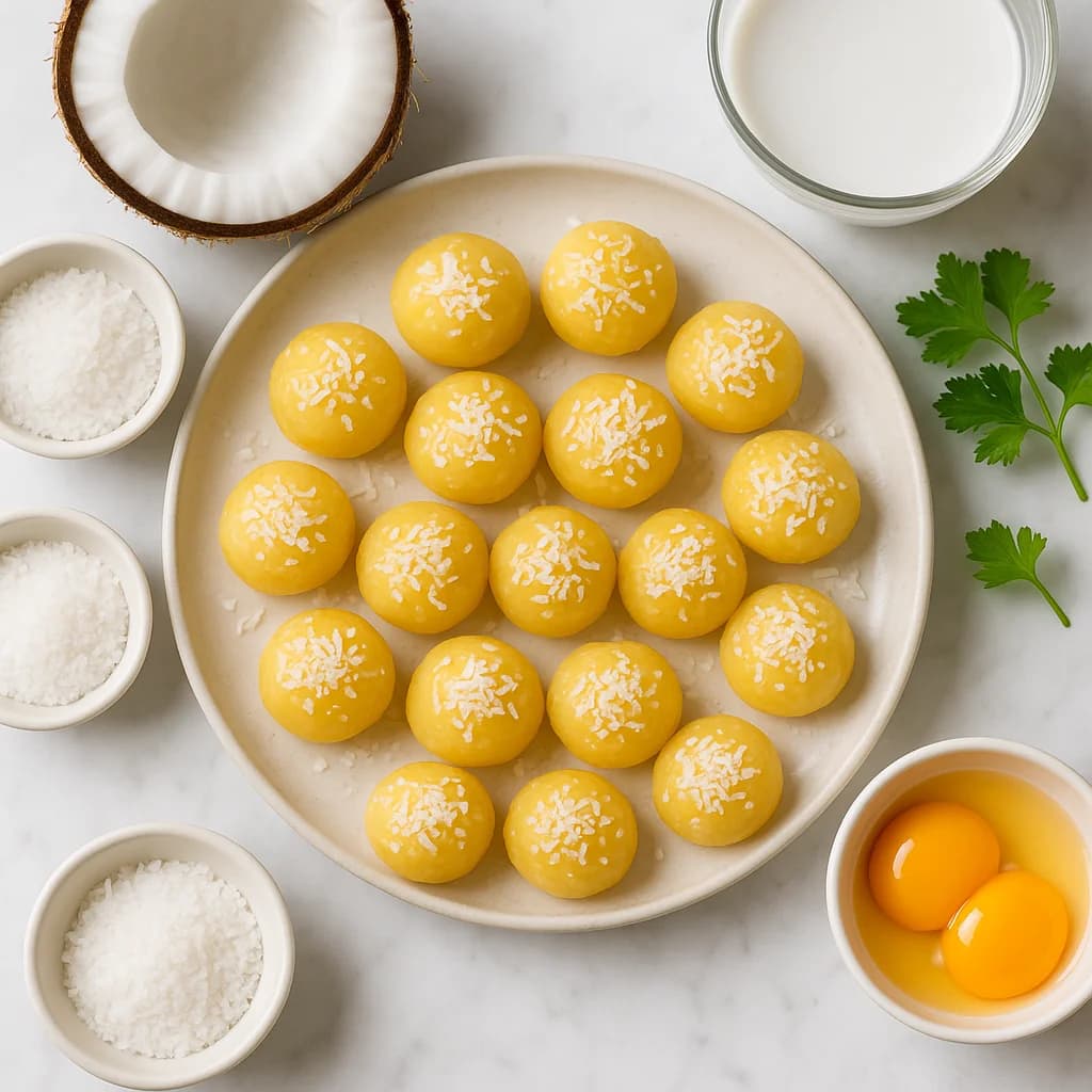 Low Sugar Filipino Yema Recipe: Creamy Egg Yolk Candy with Coconut Milk